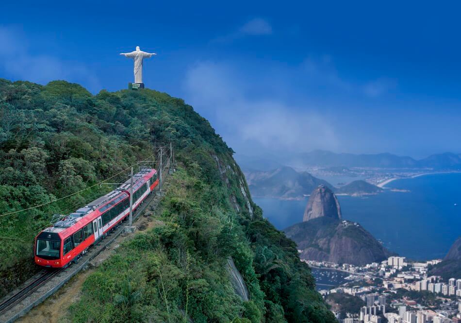 passeio no trem do corcovado